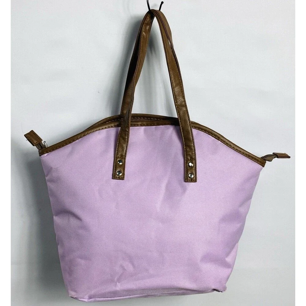 ECO insulated Lunch Tote Purple 15x12x5